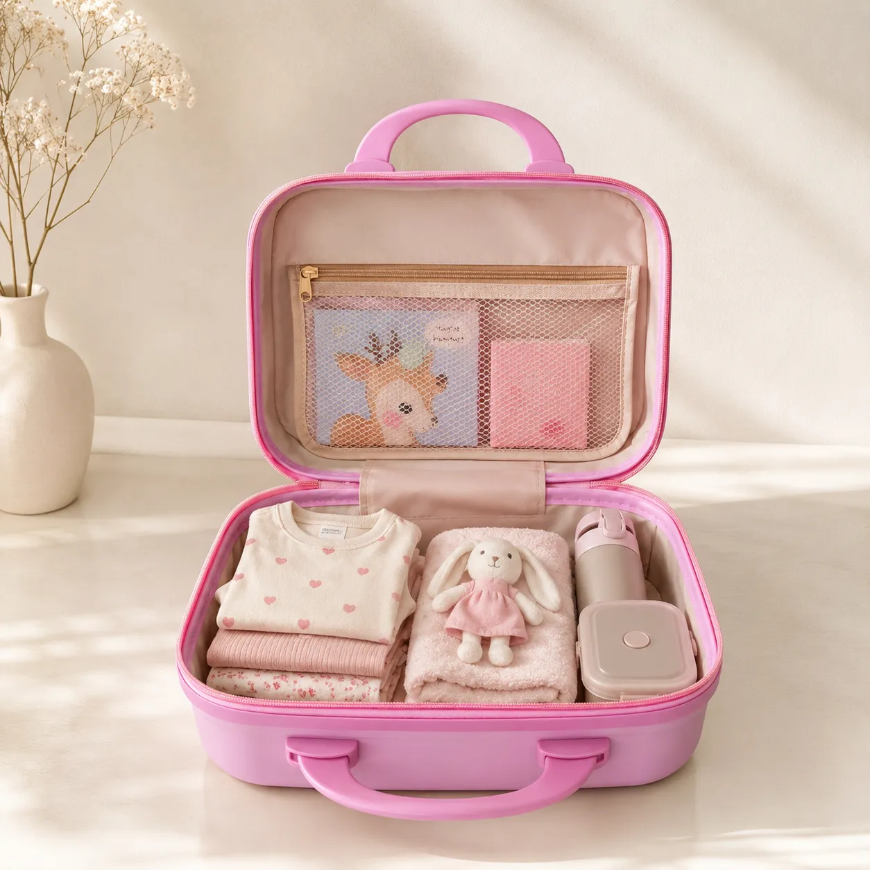 Cute Bow Suitcase 3