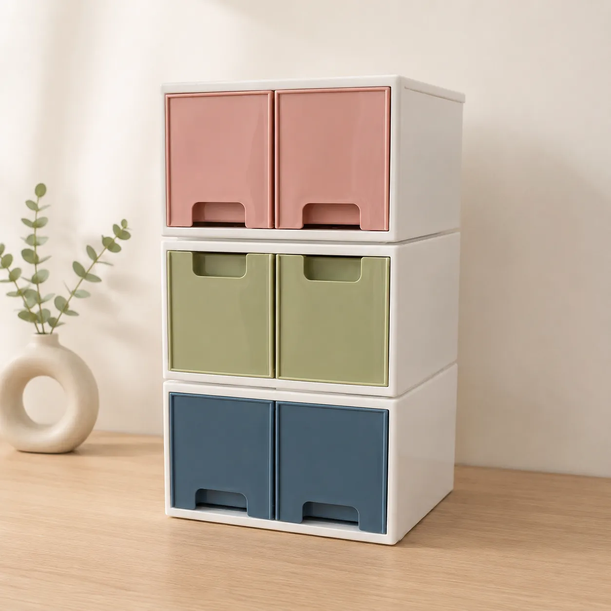 Dual Drawer Storage Box 2