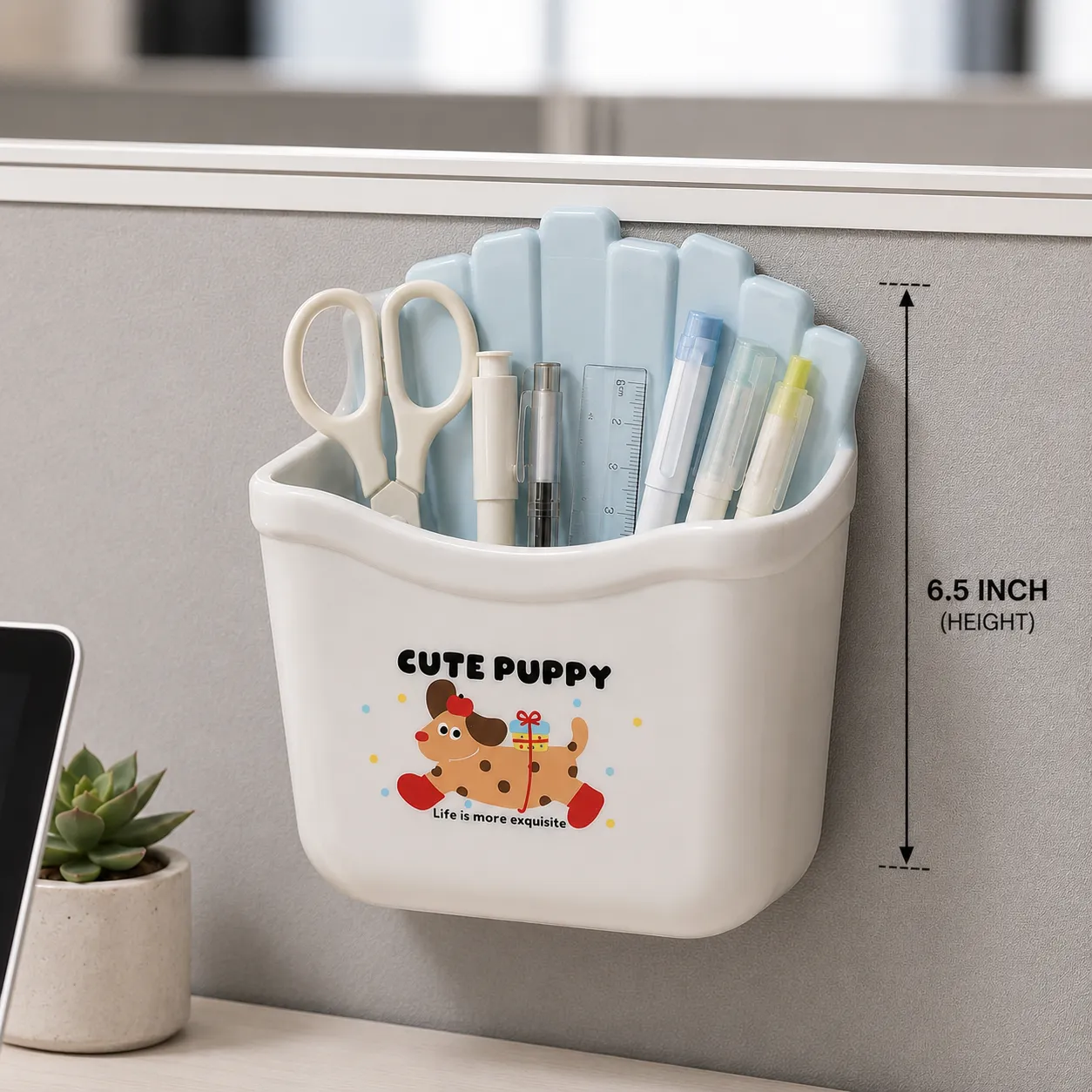 Cute Brush Holder Wall Mounted 3