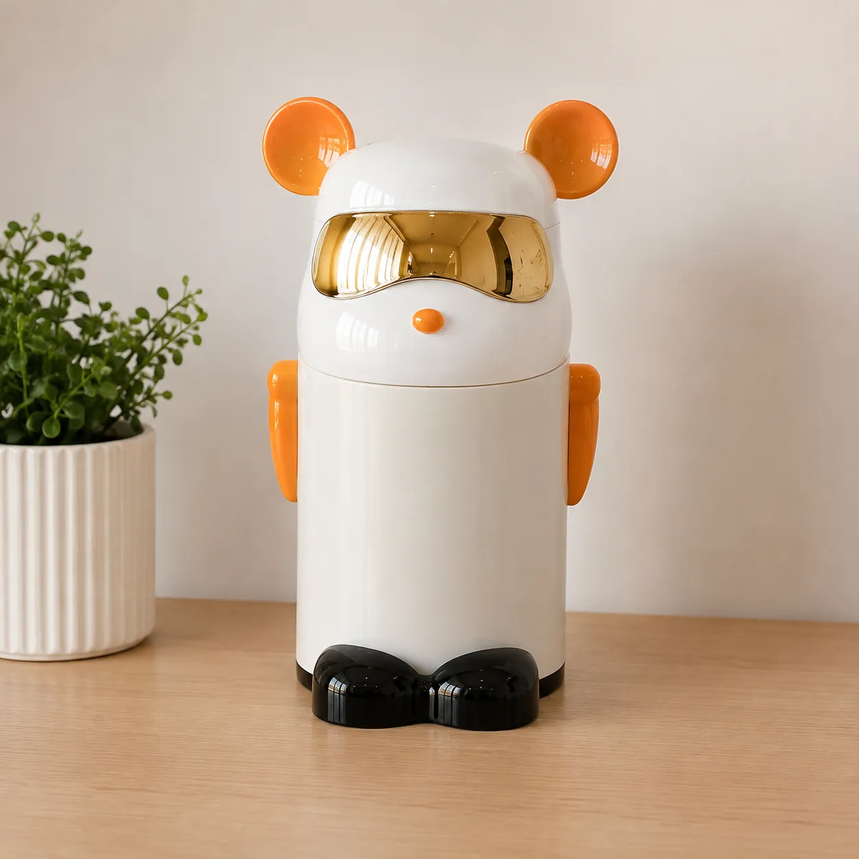 Cool Bear Trash Bin 4