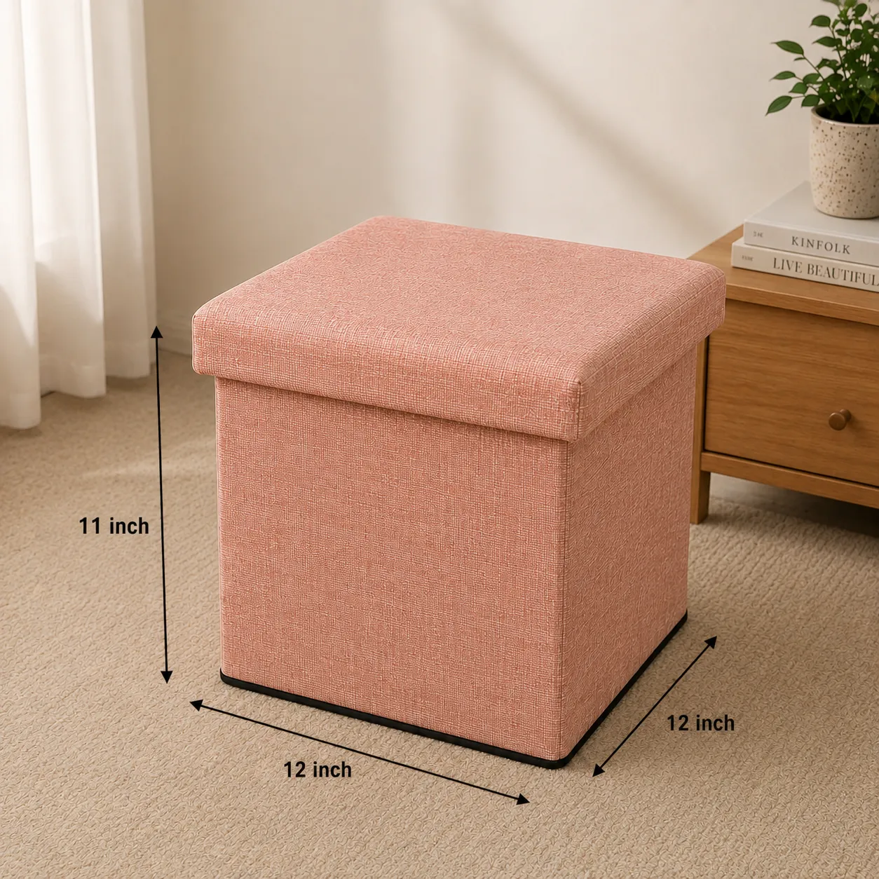 Cushion Storage Box-Square 5