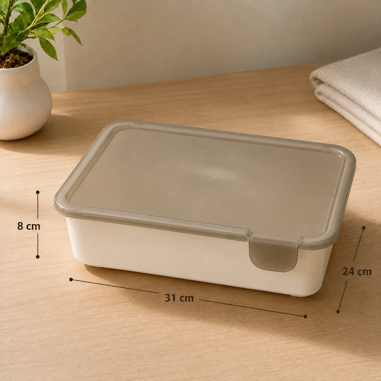 Partition Box with Lid 3