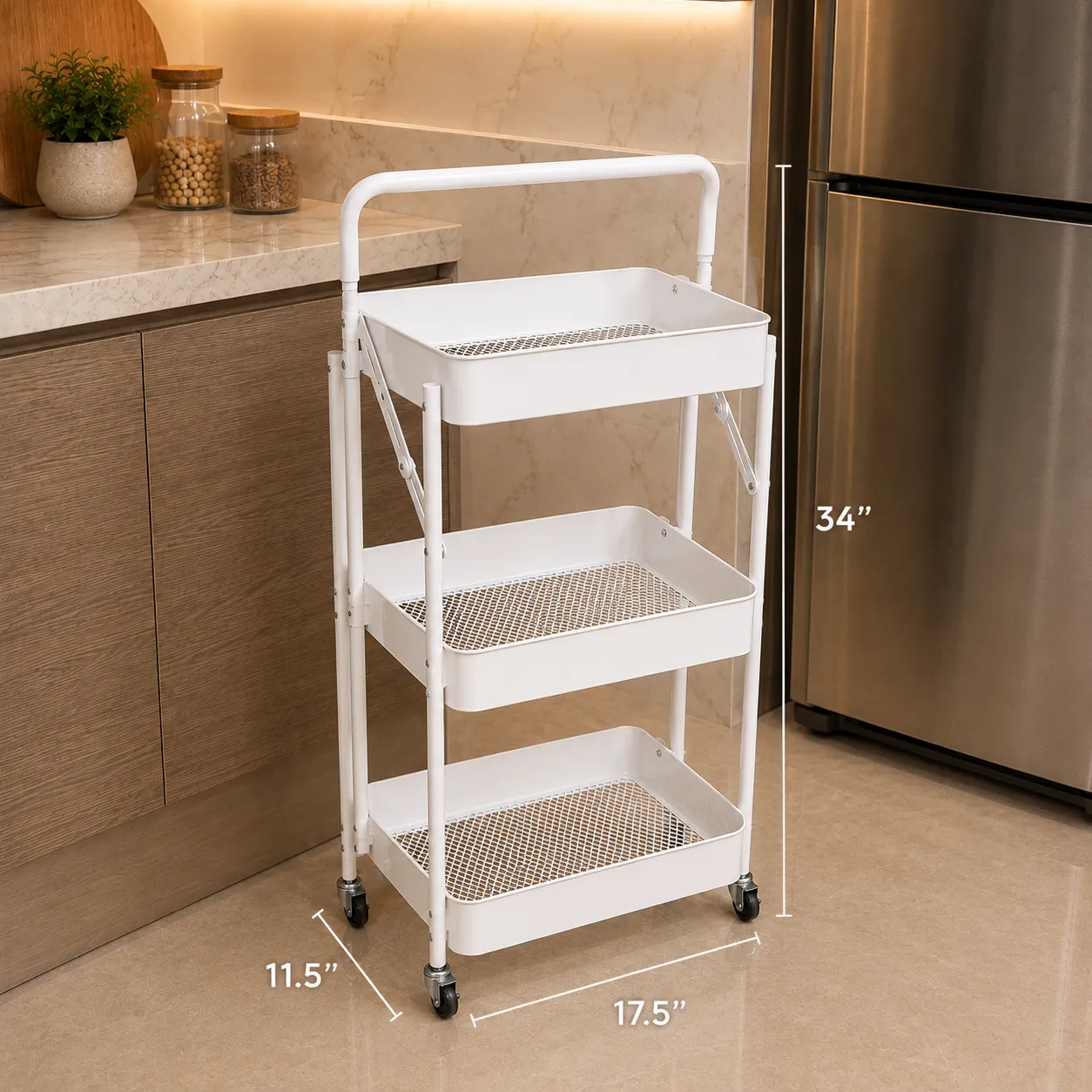 Trolley Storage with Handle 3
