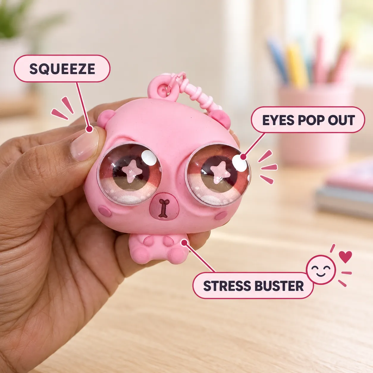 Squeeze Keychain 3