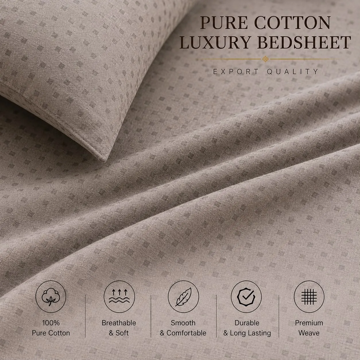 Soft Pebble Bedsheets 2