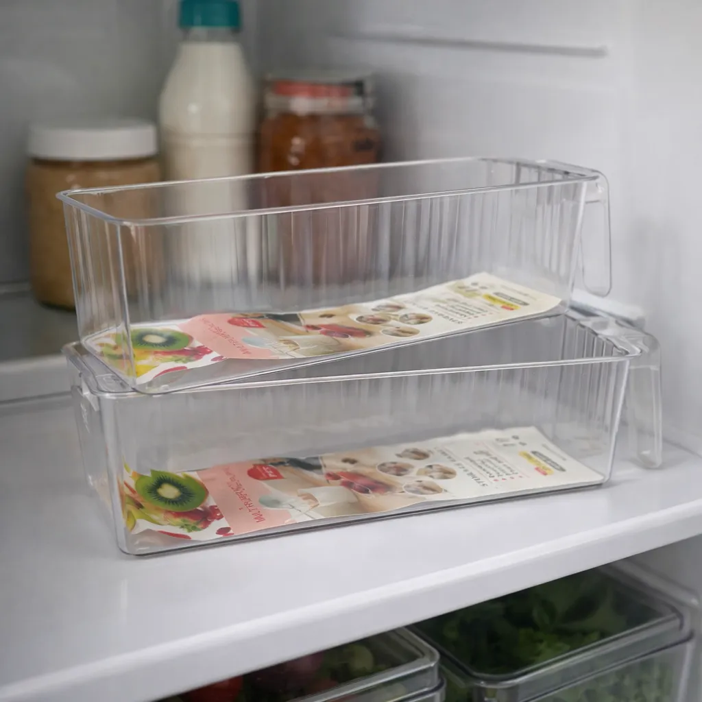 Acrylic Organiser with Handle 2