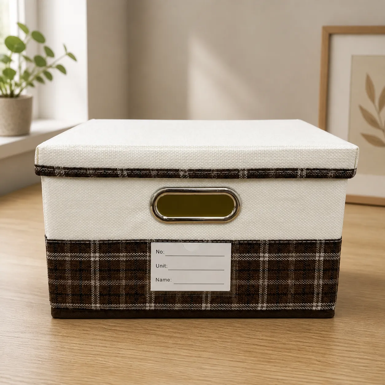 Cloth Storage Box With Lid 3