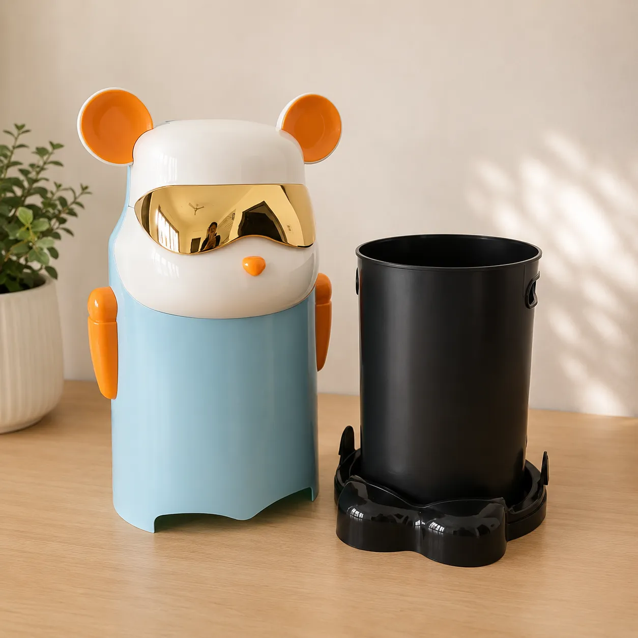 Cool Bear Trash Bin 6