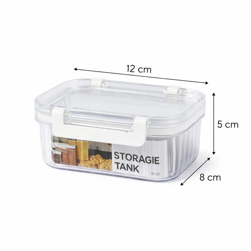 Fridge Stoage Box with Side Lock 3