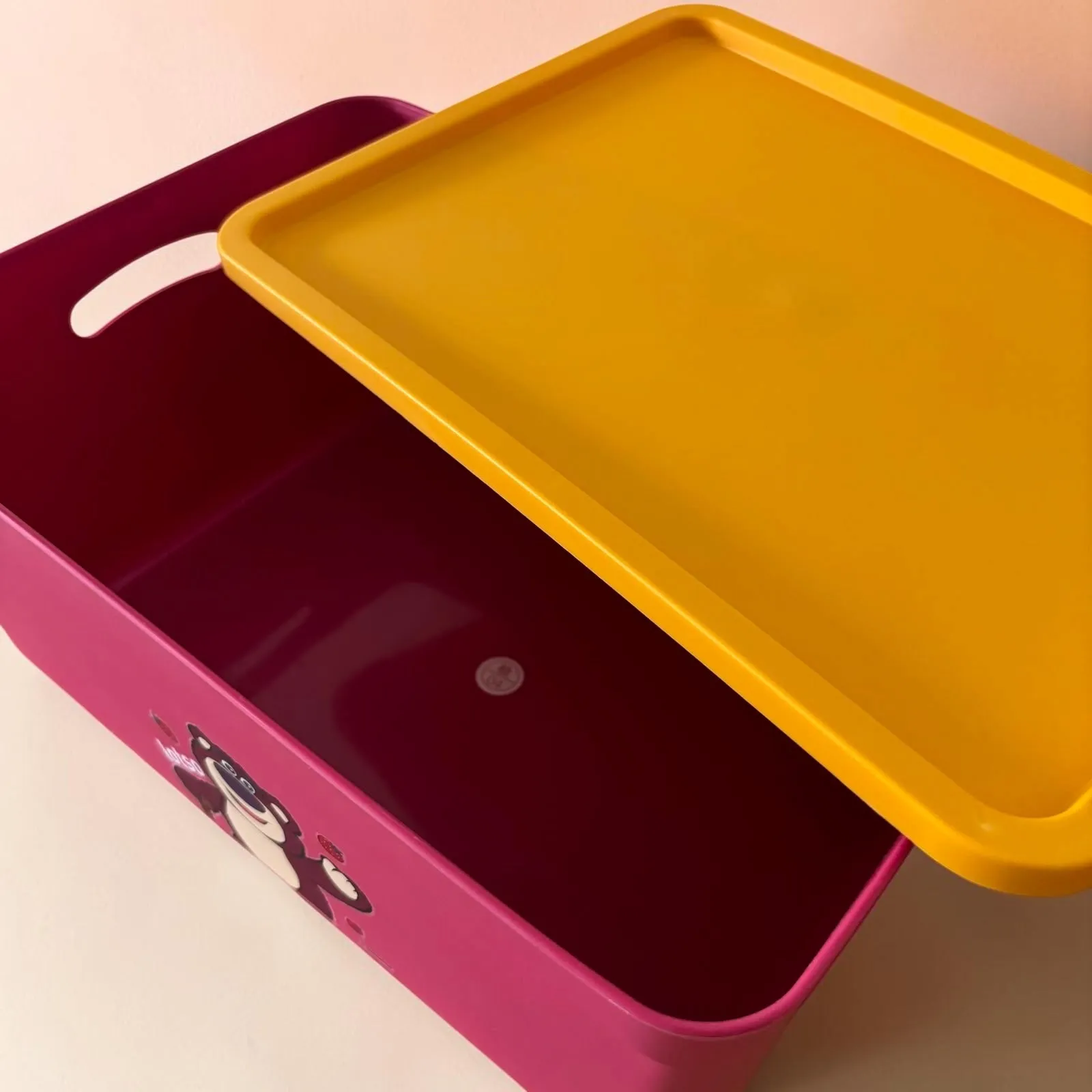 Kids Cartoon Storage Box with Lid - Medium 2