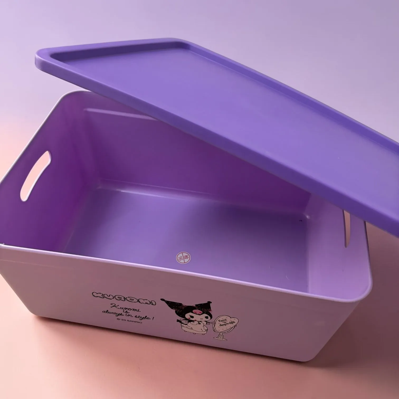 Kids Cartoon Storage Box with Lid - Medium 4