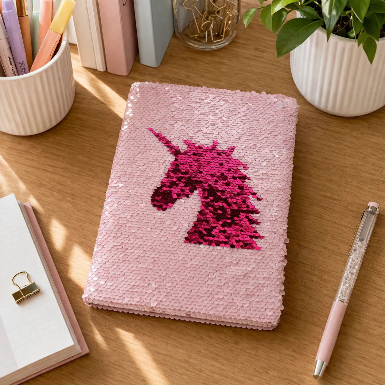 Sequin Diary - A5 size 3