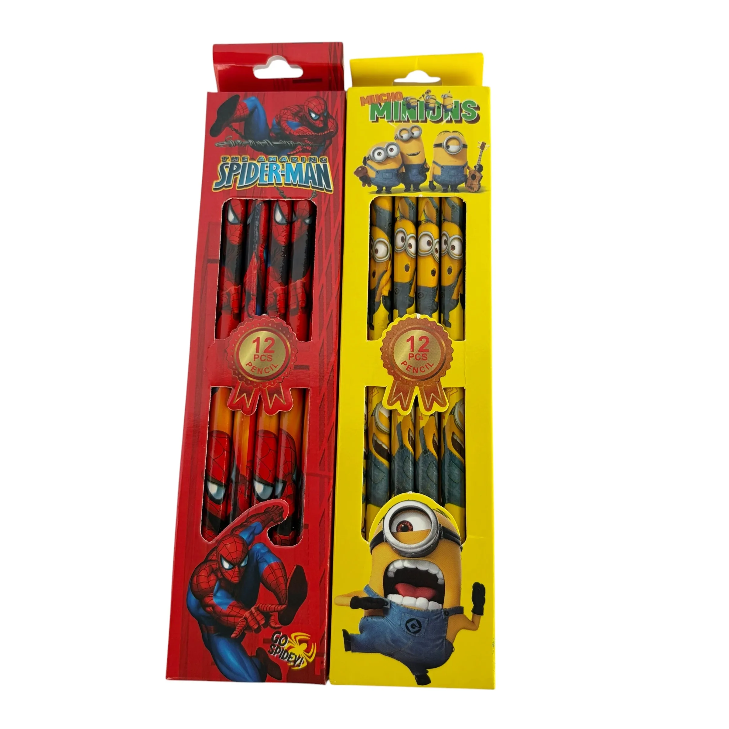 Spider MAN & Minion PENCIL 2
