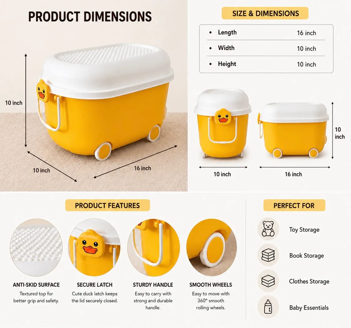 Toy storage box 7